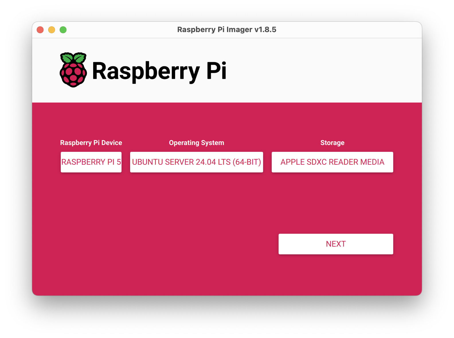 Raspberry Pi Imager